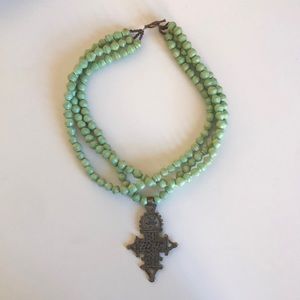 Akola original beaded necklace.